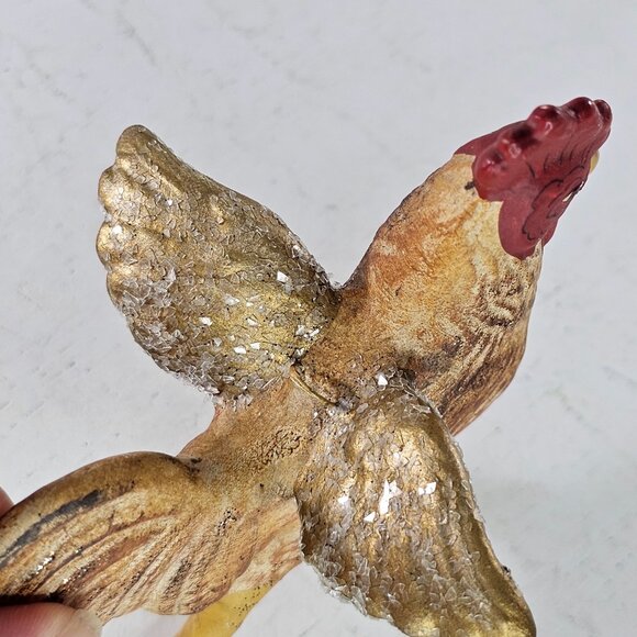 Walnut Ridge Collectables Rooster Ornament Figurine Signed 1999 Rare Ceramic - Picture 9 of 9